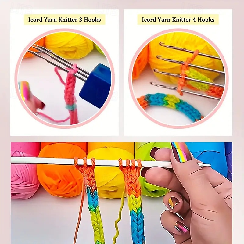 Set di utensili per uncinetto da 3/4, utensili per uncinetto, uncinetti per ricamo, utensili per uncinetto per cuciture o rifiniture di bordi. del 2025 a $15.99 –P6