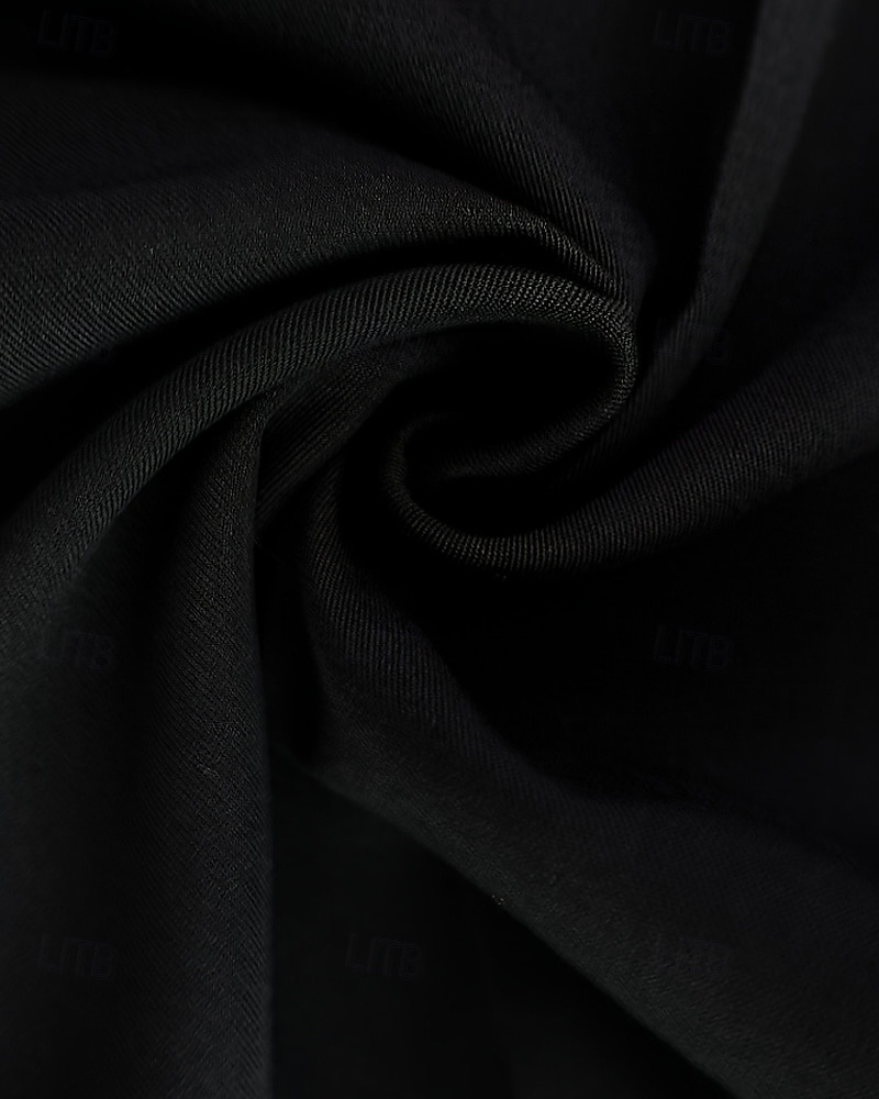 Per donna Pantaloni Eleganti Streetwear Casual Lunghezza intera Naturale Semplice Tasca Elastico in vita Comodo Formale Ufficio Affari Nero Autunno Vestibilità regolare del 2025 a $19.99 –P5