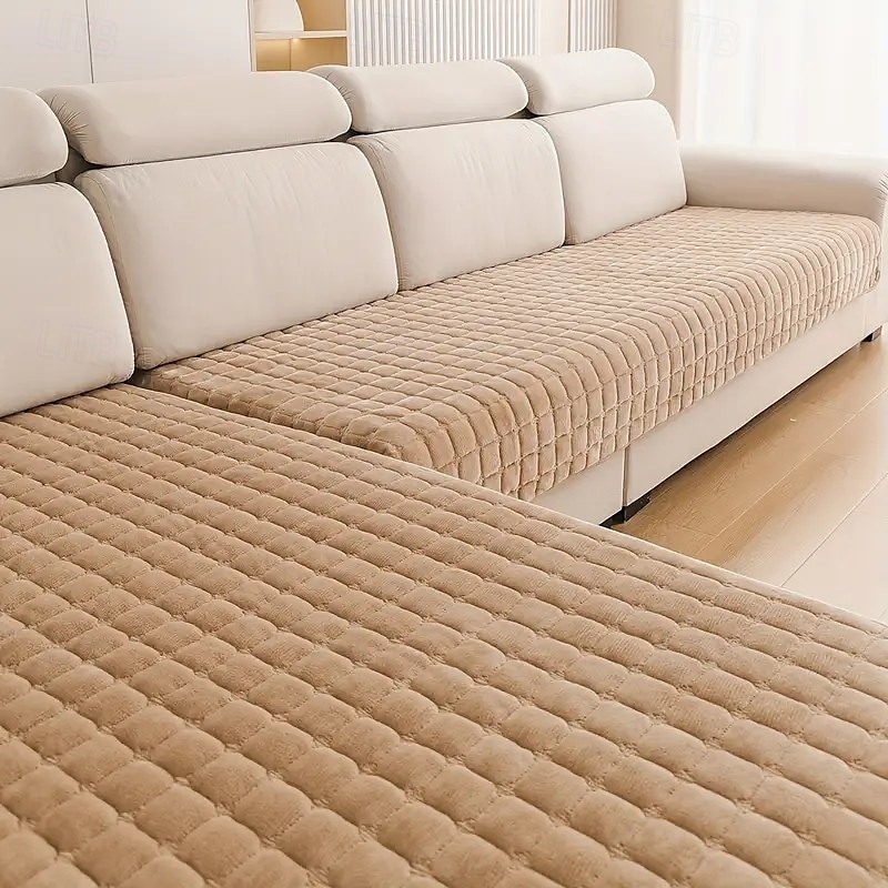 Capas de sofá de flanela acolchoada, protetores de móveis macios e duráveis, adequados para todas as estações, adequados para cães e gatos, laváveis à máquina, adequados para quarto, sala de estar, de 2025 por $30.99 –P14