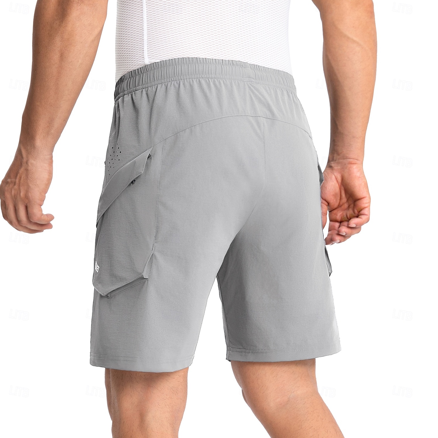 Arsuxeo Herren Einfarbig Fahrradhose MTB-Fahrradhose Fahrradhose Fahhrad Weite Shorts Gepolsterte Shorts / Chamois Formpassend Mountainbike MTB Straßenradsport Sport Reduziert Reibung Reflektierende 2026 - $52.99 –P5