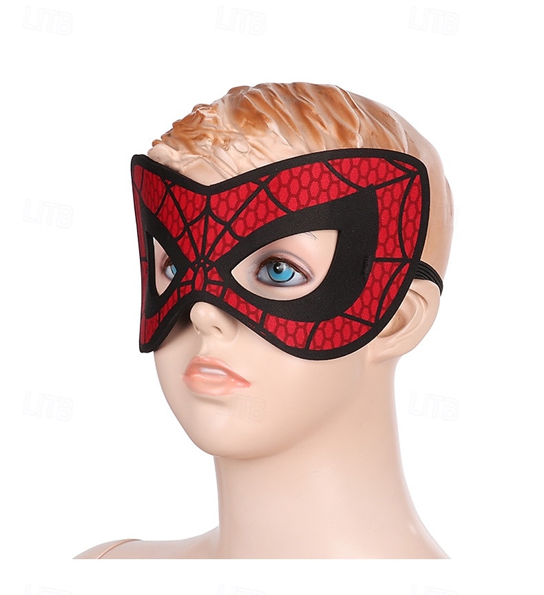 Mask Arm Guards Spider Superhero Half Face Kid's Unisex Boys' Halloween Carnival Party Performance Dress Up 2026 - $12.49 –P6