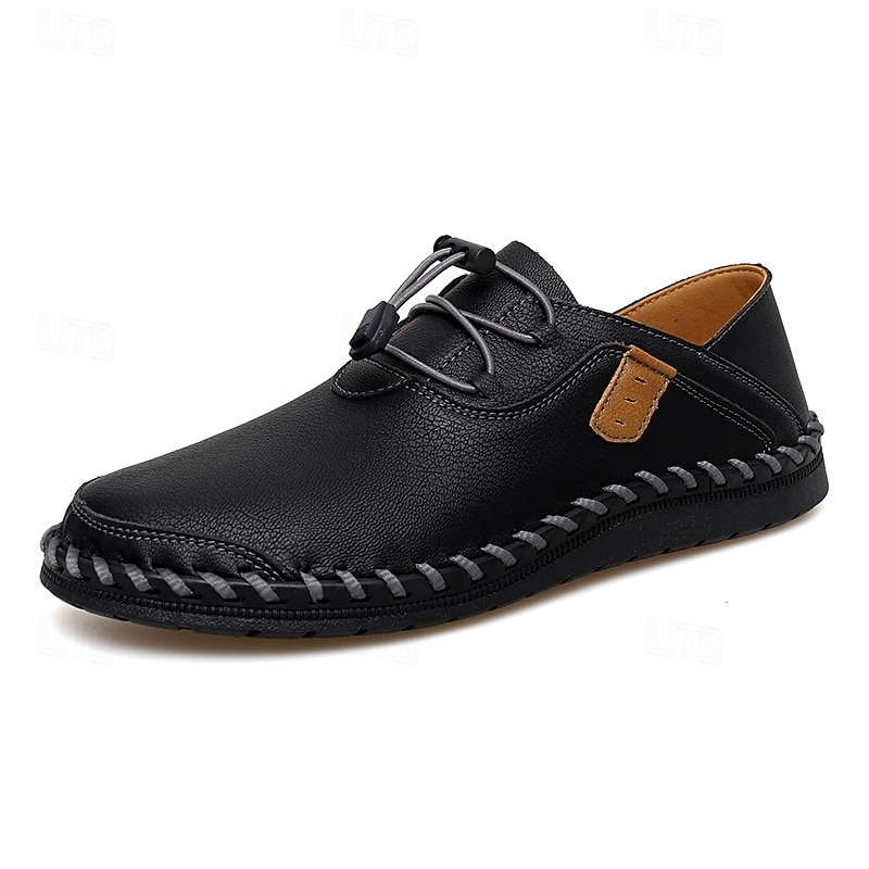Lässige Slip-On-Schuhe mit Mokassin für Herren – weiche Sohle, handgenähtes Design für Komfort beim Autofahren, Reisen und im Alltag 2025 - $46.99 –P2