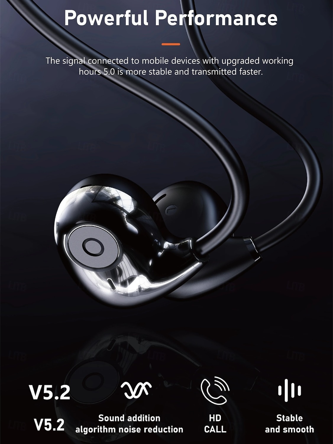 Hi72 Langattomat kuulokkeet TWS Korvakoukku Bluetooth5.0 Bluetooth 5.1 Urheilu Vedenkestävä Stereot varten Apple Samsung Huawei Xiaomi MI Retkeily ja vaellus Päivittäiskäyttöön Ulkoilu 2025 - $23.99 –P5