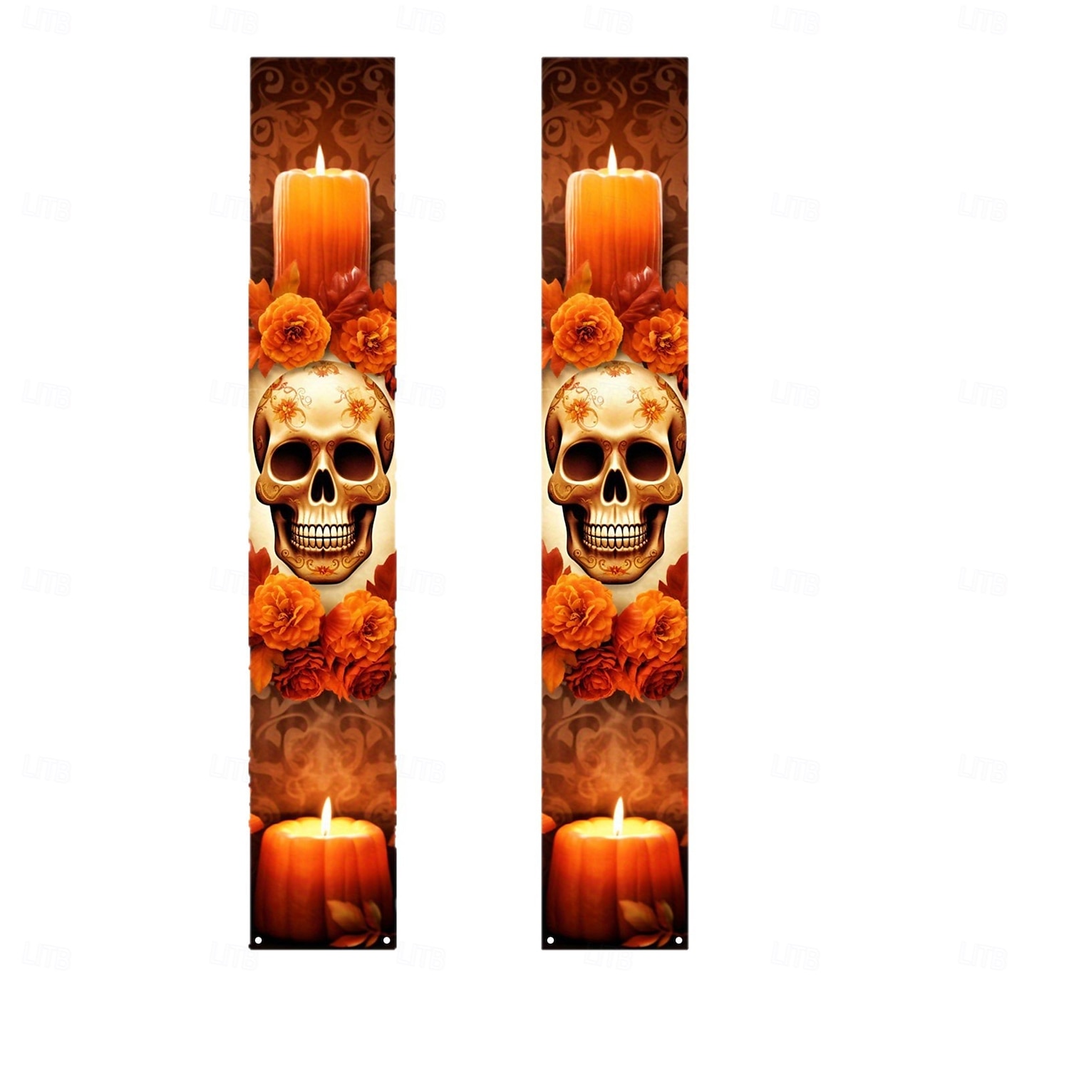 Halloween Fan Flag Bunting Outdoor Flag for Outdoor Halloween Yard Fence Hanging Spooky Pumpkin Banner Flag Table Decor Fall Room Decor Aesthetic Halloween Birthday Party Decor 2025 - $9.49 –P4