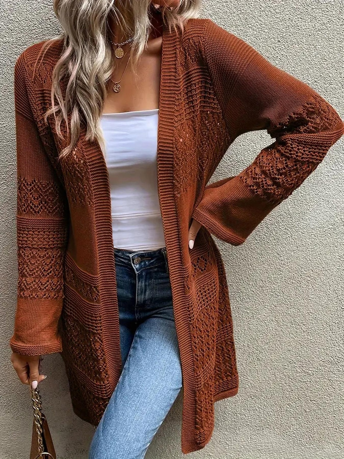 Per donna Giacca imbottita Confortevole Traspirante Taglio Moda Quotidiano Semplice All'aperto Casuale Quotidiano Aperto davanti Regolare Senza colletto Vestibilità regolare Manica Lunga Capispalla del 2025 a $31.99 –P1
