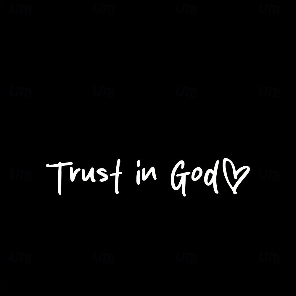 4pcs Trust in God Car Rearview Mirror Sticker, Car Rearview Mirror Decal, Inspirational Vinyl Sticker, Ideal Christian Gift, Jesus Faith Letter Decals for Car Interior 2026 - $16.99 –P6