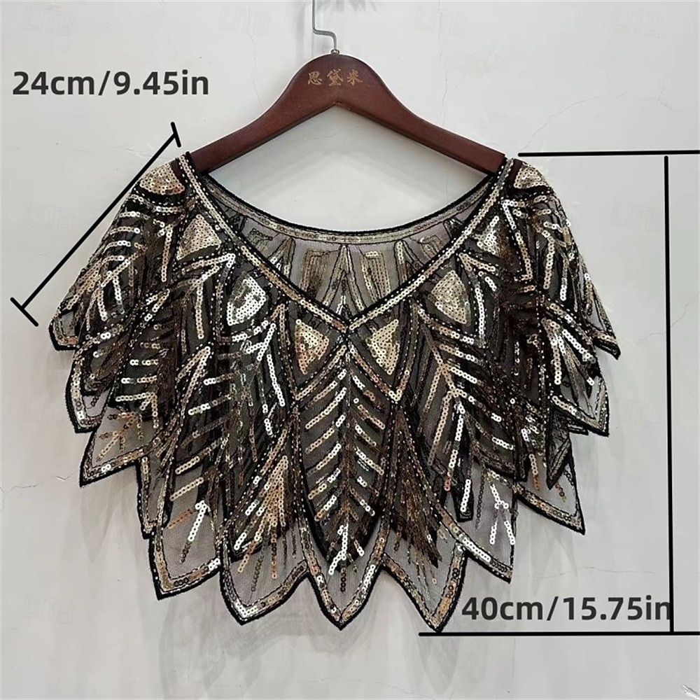 Women's Wrap Elegant Sun Protection Short Sleeve Lace Wedding Wraps With Crystals For Formal Summer 2025 - $25.99 –P3