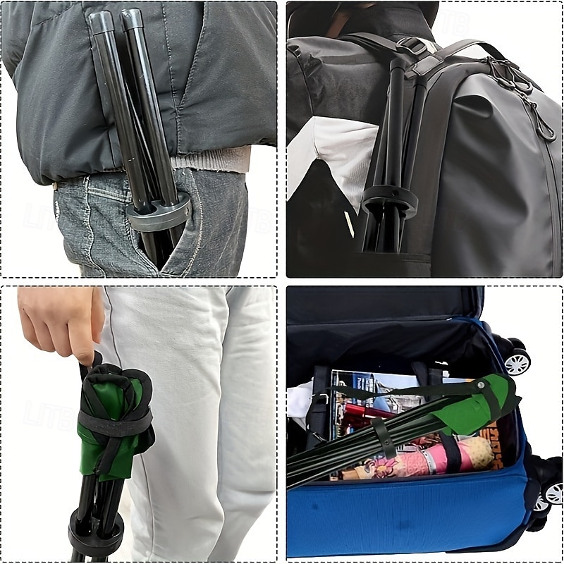 1 sgabello pieghevole da campeggio da viaggio, sedia portatile da esterno, sedia da pesca, adatto per campeggio, pesca, escursionismo, giardinaggio e spiaggia, per dipingere di verde del 2025 a $20.99 –P3