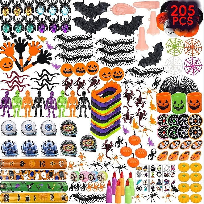 Halloween mochi squishy leksaker med presentask mini kawaii mochi squishy leksak stresslindrande ångestpaket för barn festgåvor halloween miniatyrer halloween godispåsar presenter 2025 - $15.49 –P7