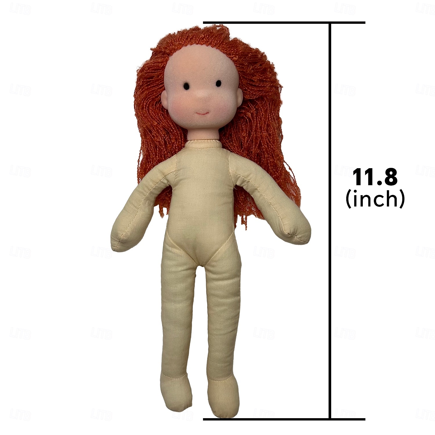 Boneca Waldorf feita à mão para bebês meninas com conjuntos de roupas - boneca de pelúcia macia de 11,8 polegadas para crianças pequenas, presente de Natal ideal para crianças de 2025 por $55.99 –P5