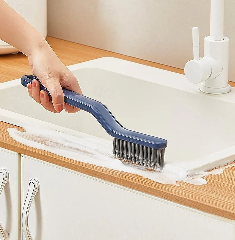Multifunctional Floor Seam Brush Bathroom Kitchen Crevice Cleaning Tool with Stiff Bristles for Tile Gaps Window Tracks Grout Corners and Narrow Hard-to-Reach Areas 2025 - $5.49 –P4