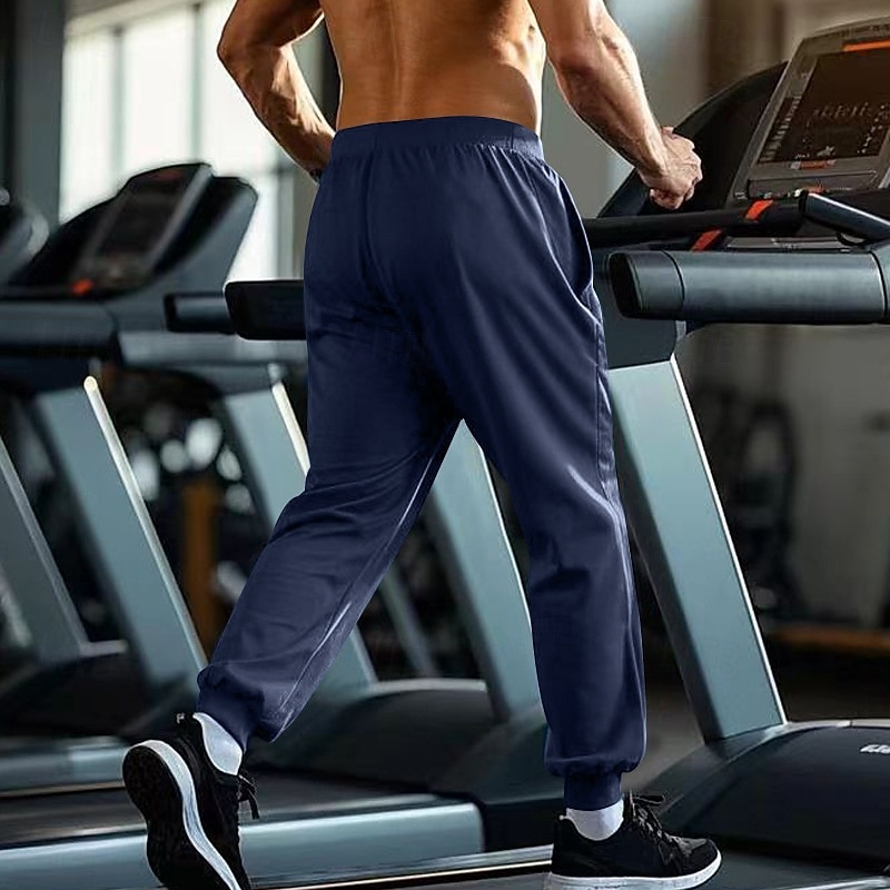 Herr Atletiska byxor Joggingbyxor Joggare Långbyxor Ficka Elastisk midja Snörning Amerikanska flaggan Komfort Utomhussport Dagligen Mode Ledigt Svart Gul Microelastisk 2025 - $18.99 –P16