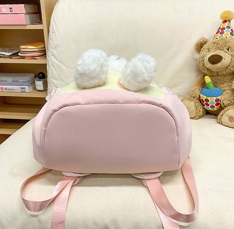 Sac à dos d'école jaune et rose pour filles avec motif ours en peluche, joli sac léger pour les élèves de maternelle et du primaire de 2025 ? $34.99 –P7