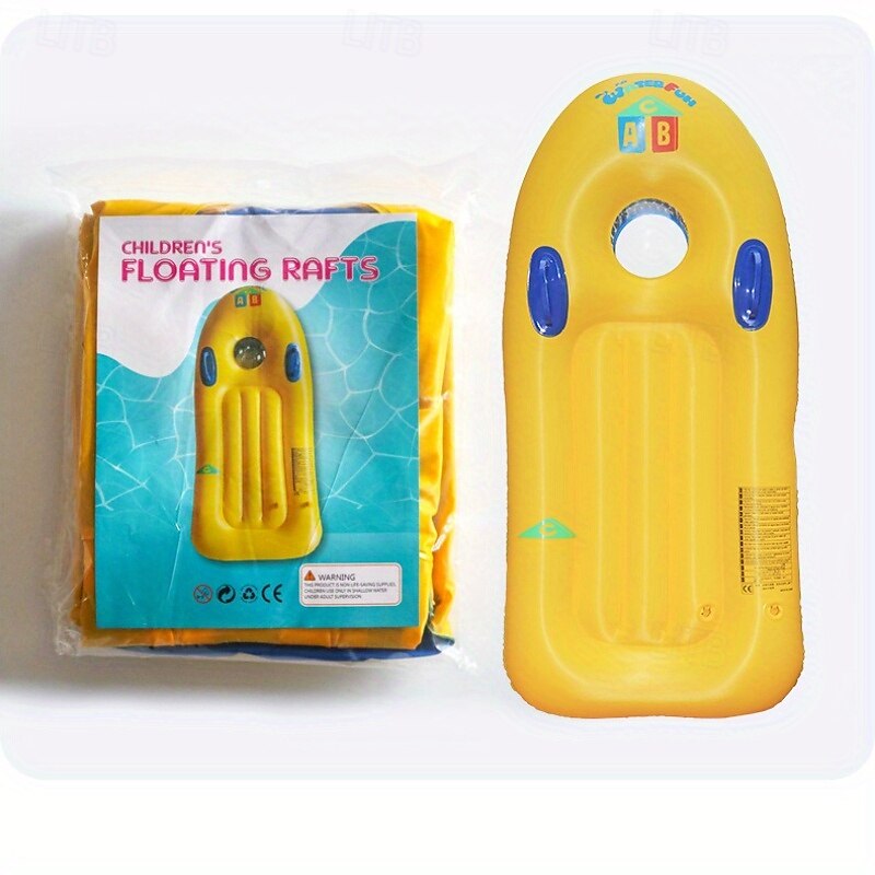 Thick PVC Inflatable Surfboard  Multi-Color with Fun Designs Perfect for Swimming and Outdoor Water Activities Beach Accessories Durable Surfboard 2025 - $29.99 –P7