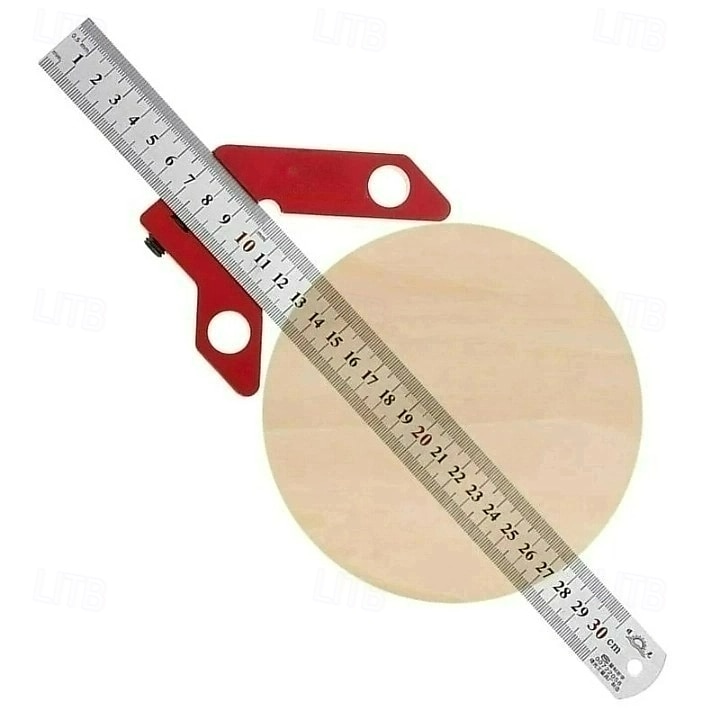 Tracciatore centrale magnetico per lavorazione del legno con strumento di marcatura a 45 gradi, calibro di tracciatura della linea centrale rotonda in faggio per carpenteria, layout di precisione e del 2025 a $28.99 –P5