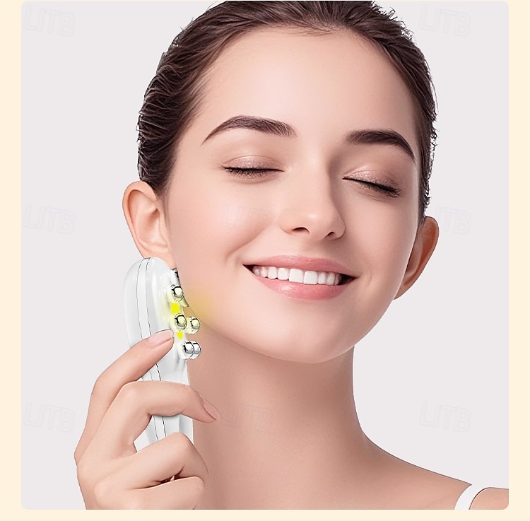 Appareil de beauté faciale à microcourant EMS à 7 couleurs, thérapie par lumière LED, rajeunissement de la peau, massage photonique, élimination des rides, anti-âge, lifting duplex du visage de 2025 ? $54.99 –P1