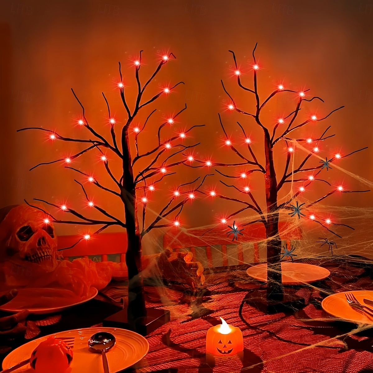 árbol de Navidad Sin Cuerdas ON / OFF día de Gracias Víspera de Todos los Santos USB 1 PC 2025 - $53.99 –P2