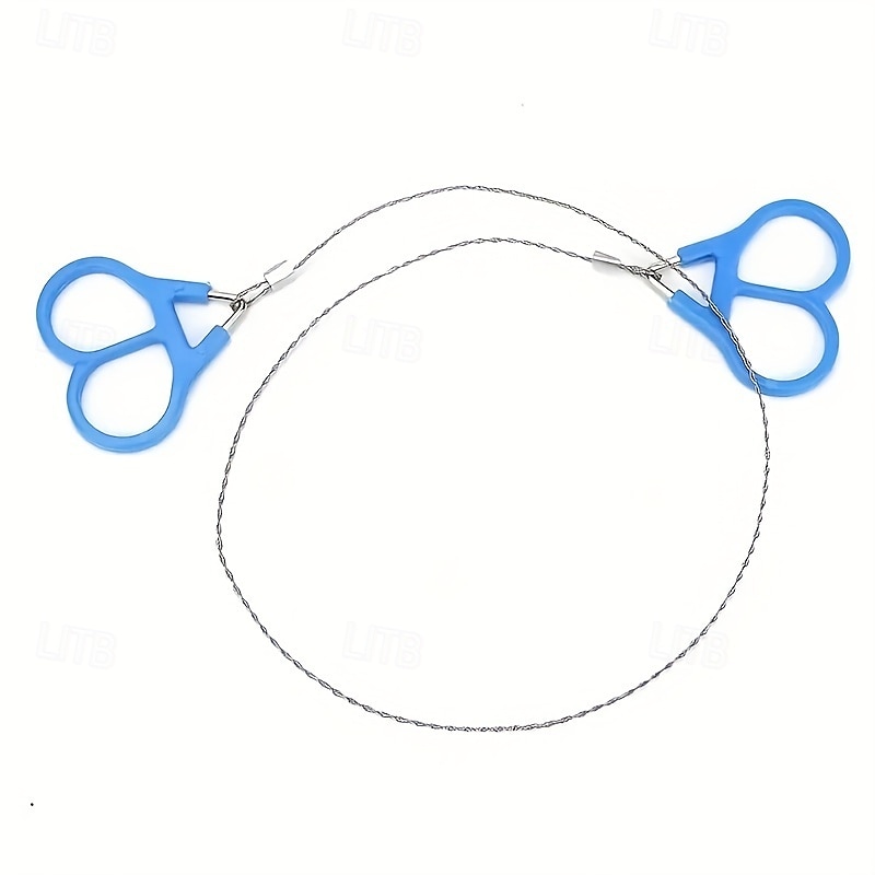 1 mini tronçonneuse de poche - scie à fil de survie portable pour le camping en plein air, la chasse, le jardinage, les situations d'urgence - conception compacte, légère, durable, facile à utiliser de 2025 ? $7.99 –P2