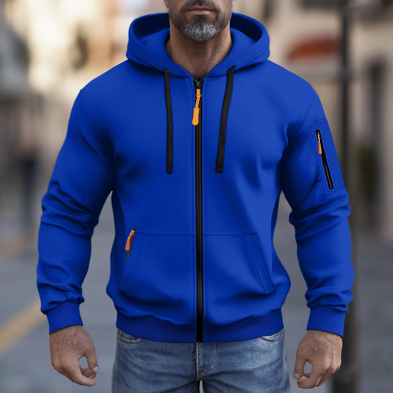 Per uomo Felpa con cappuccio Felpa con cappuccio a zip intera Felpa con cappuccio in pile Felpa con cappuccio tattica Nero Bianco Verde militare Rosso Borgogna Con Cappuccio Semplice Cerniera Sport del 2025 a $23.99 –P12