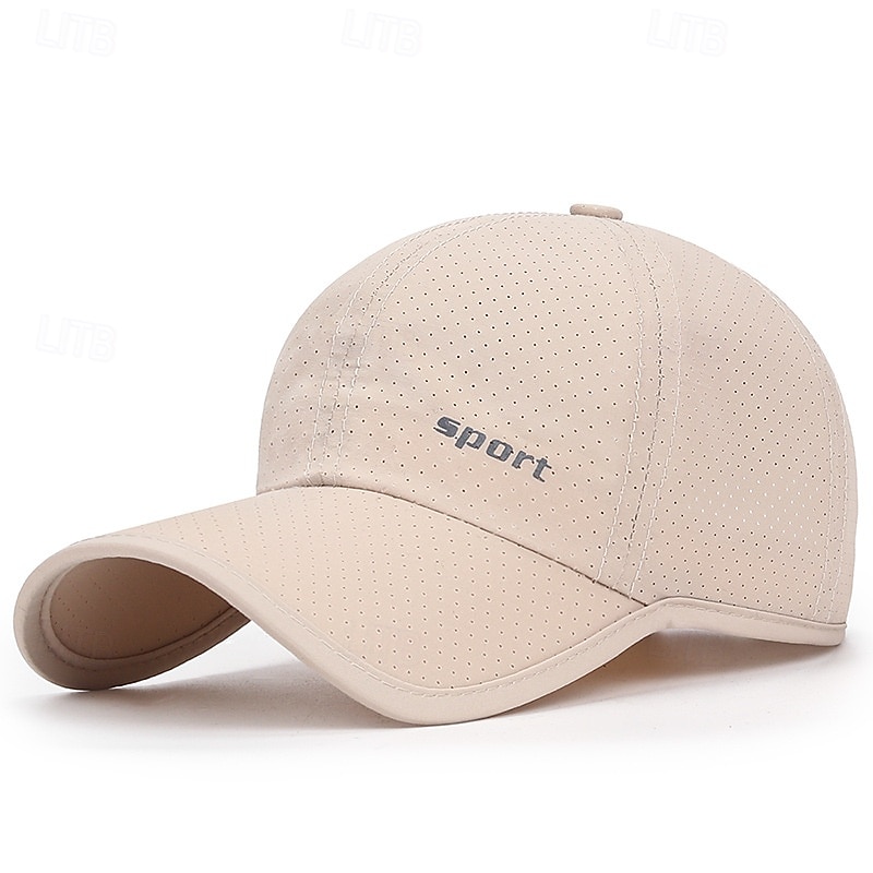 Șapcă de Baseball Șapcă de tenis Bărbați Șapcă Literă & Număr Protecție Solară Confortabil la umezeală Respirabil pentru Tenis Baseball Pickleball Vară Negru Albastru Marin Închis Kaki 2026 - $7.99 –P13