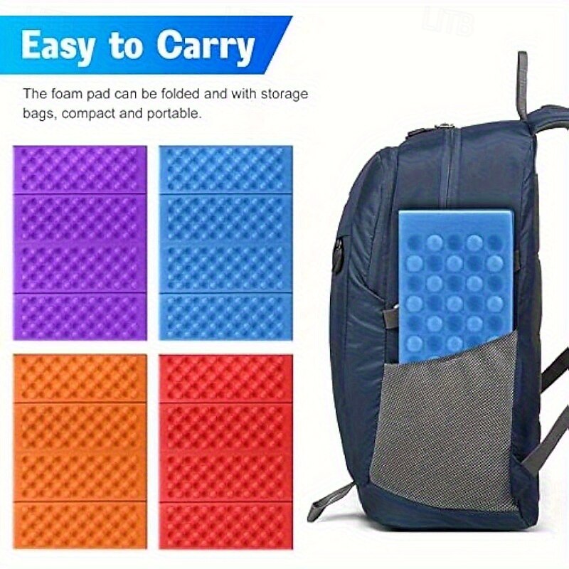 1 cuscino da campeggio di alta qualità, in schiuma di alta qualità, per campeggio, escursionismo, zaino in spalla, alpinismo, trekking del 2025 a $13.99 –P12