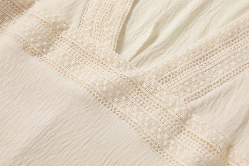 Pentru femei Rochii Midi Rochie Boho Rochie occidentală Modă În aer liber Vacanță Concediu Fit regulat Simplu Manșon Lung În V Caisă Vară 2025 - $28.99 –P7