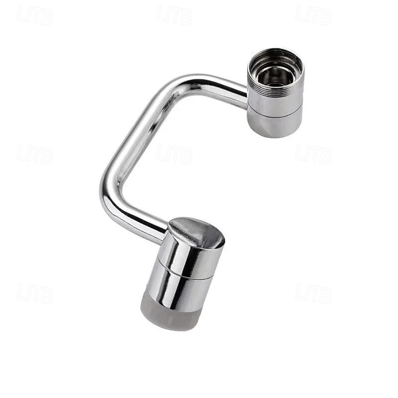 U-Shape Universal Faucet Splash Proof Extender with Rotatable Joint C Type Mechanical Arm Design for Bathroom Sink Water Saving Bubbler Tap Attachment for Easy Washing 2025 - $11.99 –P11