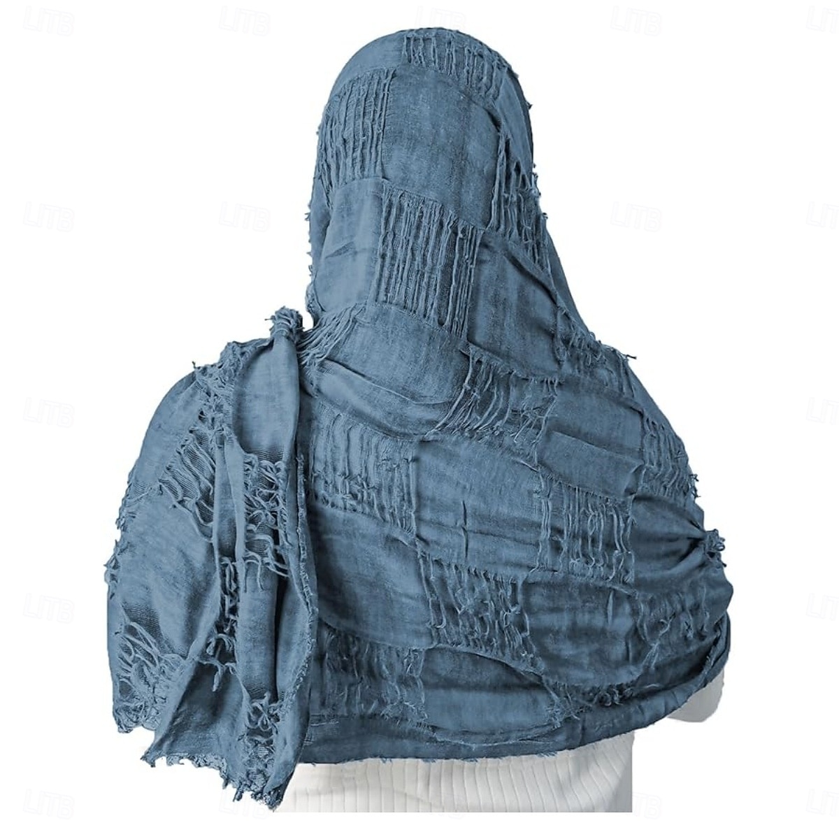 Retro / vintage Medieval Renascentist eșarfă Capișon Șaluri Viching Ranger ripped Costume de fancy Bărbați Pentru femei Unisex Viching Halloween Carnaval Petrecere Performanță LARP Adulți Șal 2026 - $26.99 –P4