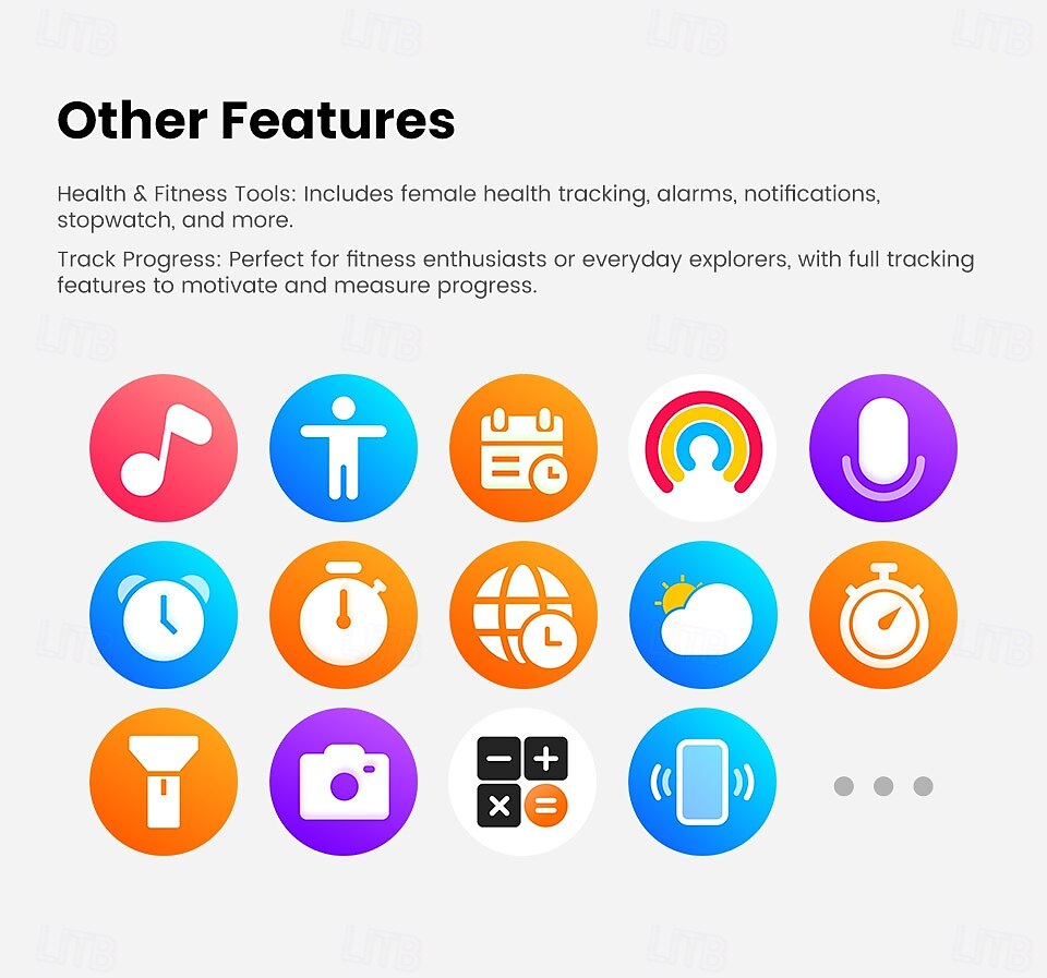 X5 Montre intelligente 1.96 pouce Smartwatch Montre Connectée Bluetooth Rappel d'appel Moniteur d'Activité Moniteur de Fréquence Cardiaque Rappel sédentaire Trouver mon Appareil Compatible avec de 2025 ? $68.99 –P13
