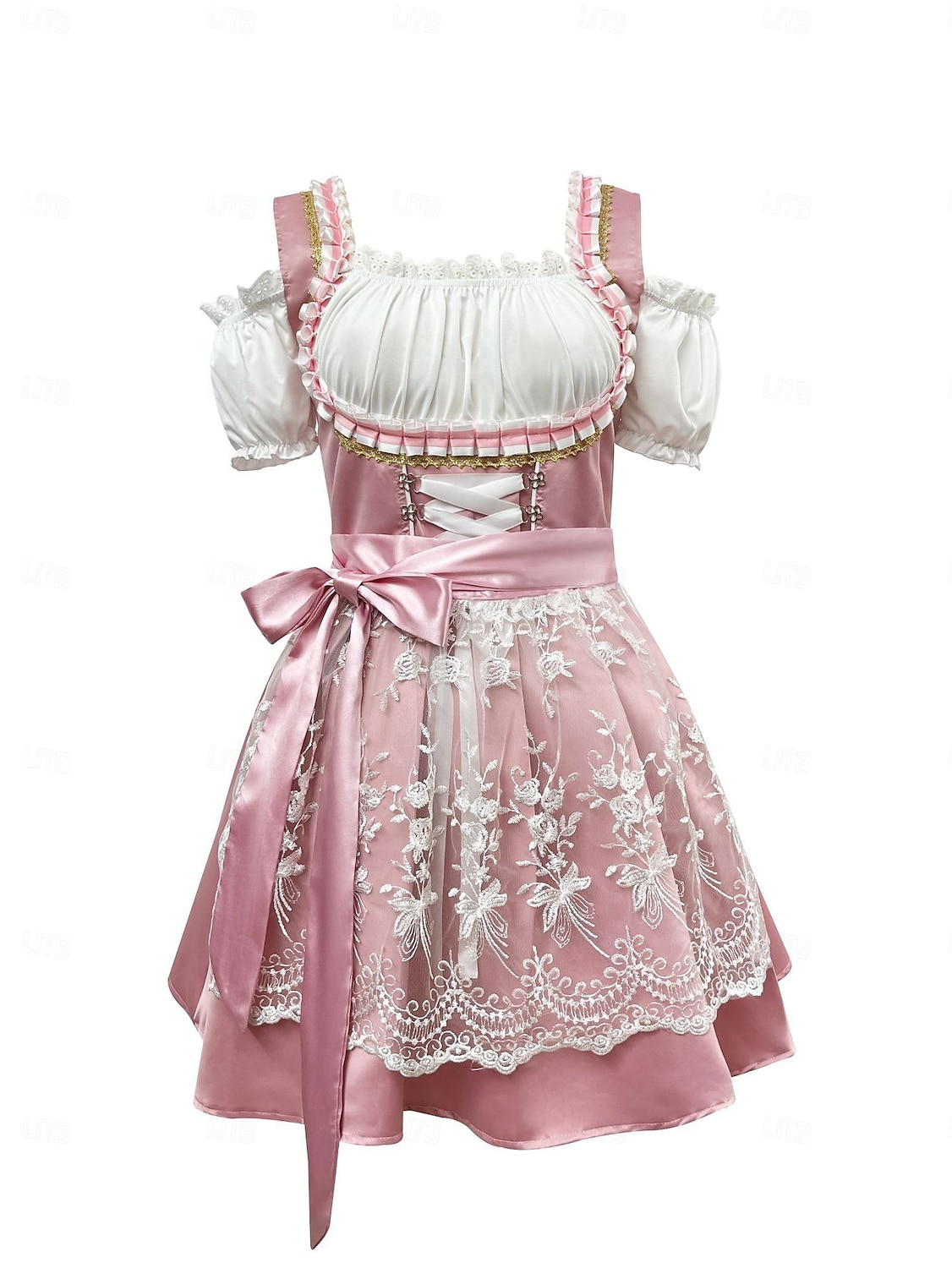 Oktoberfest Veters Jurken Dirndl hulp in de huishouding Bavarian Duits München Weiden Dames Carnaval Feest Bierfestival Doek in traditionele stijl 2025 - $71.99 –P1