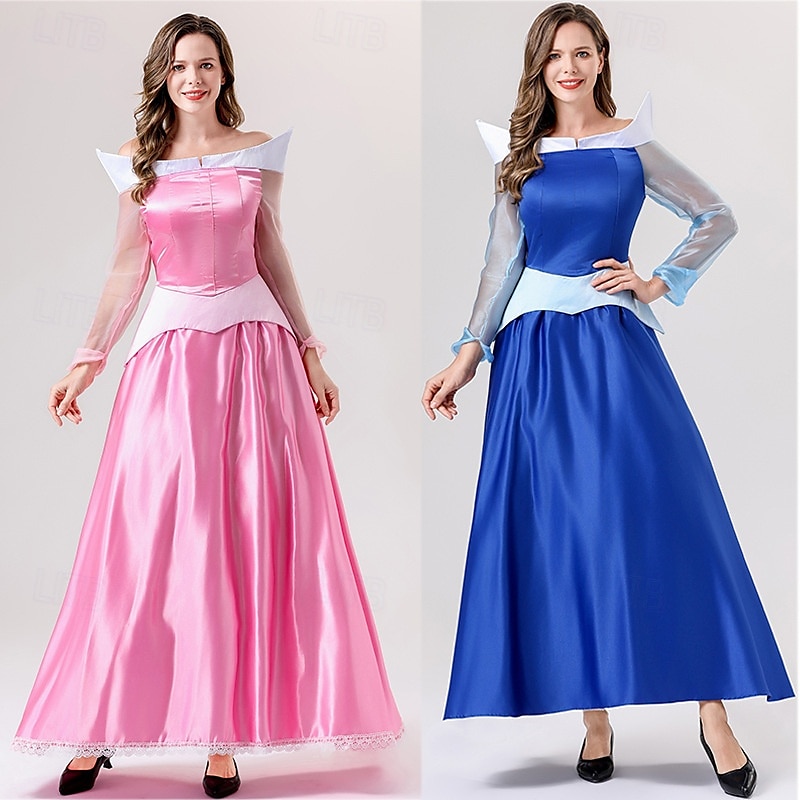 Spící kráska Pohádka Princeznovské Popelka Šaty Cosplay kostým Plesové šaty Postavy z pohádek cosplay Filmové kostýmy for Dámské Dospělé předvečer Všech svatých Karneval Světový den knihy Výkon 2025 - $51.99 –P1