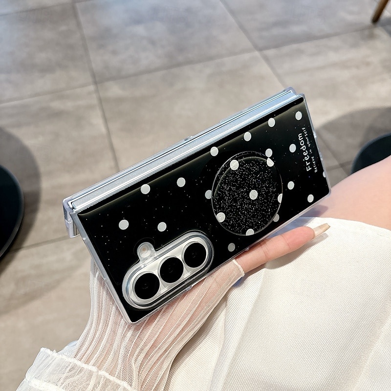 Phone Case For Samsung Galaxy Z Fold 7 Z Fold 6 Z Fold 5 Z Fold 4 Back Cover with Stand Holder Shockproof Retro TPU PU Leather 2025 - $16.99 –P2