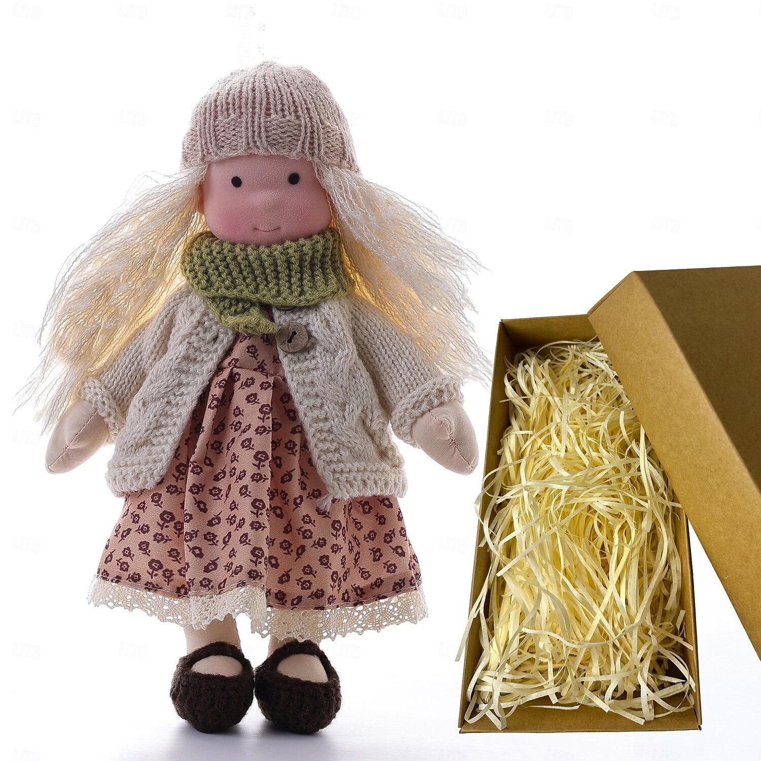 waldorfdoll bavlna waldorf panenka panenka umělkyně ručně vyráběná festival palec waldorf 2025 - $46.99 –P10
