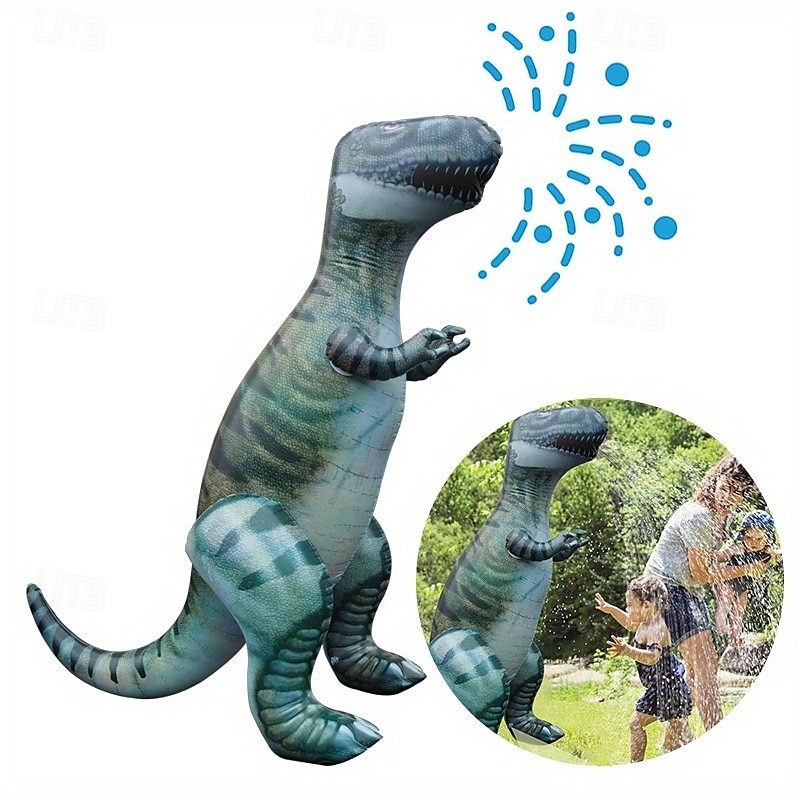 utendørs lek vannleketøy spray vannaktig beite pvc stor dinosaur oppblåsbar vann til 2025 - $96.99 –P5