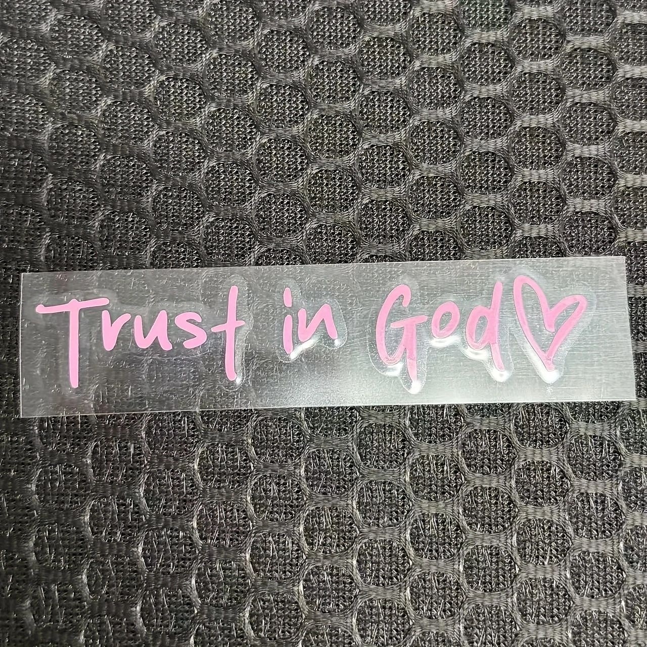 4pcs Trust in God Car Rearview Mirror Sticker, Car Rearview Mirror Decal, Inspirational Vinyl Sticker, Ideal Christian Gift, Jesus Faith Letter Decals for Car Interior 2026 - $16.99 –P1