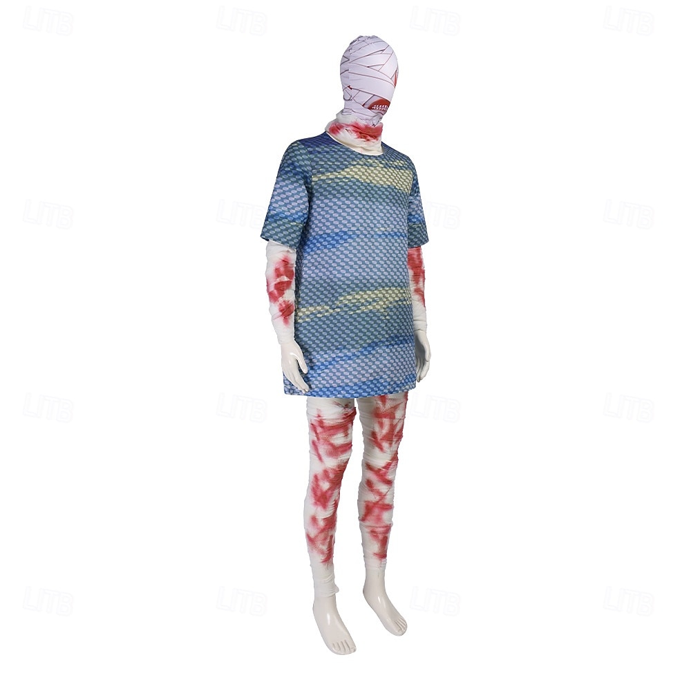 Fancy Costume Jumpsuit Zombie Mouthwashing Horror Scary Costume Adults' Men's Women's Halloween Carnival Party Performance Dress Up 2026 - $43.99 –P5