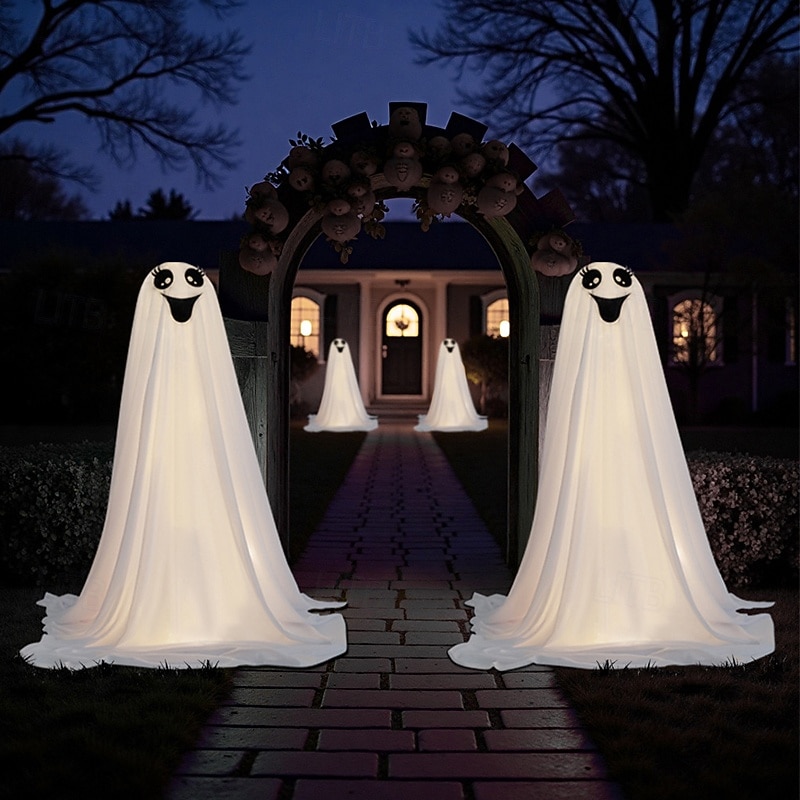 Halloween Horror Ghost Decorations Outdoor Supplies Halloween Party Indoor Decor for Porch Courtyard Garden Lawn Pathway Graveyard DIY Decoration 2026 - $20.99 –P5