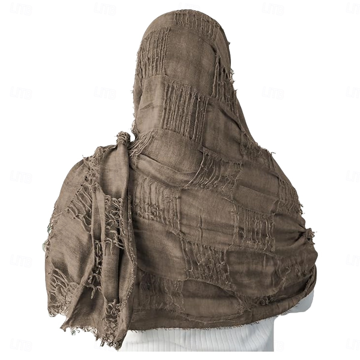 Retro / vintage Medieval Renascentist eșarfă Capișon Șaluri Viching Ranger ripped Costume de fancy Bărbați Pentru femei Unisex Viching Halloween Carnaval Petrecere Performanță LARP Adulți Șal 2026 - $26.99 –P6