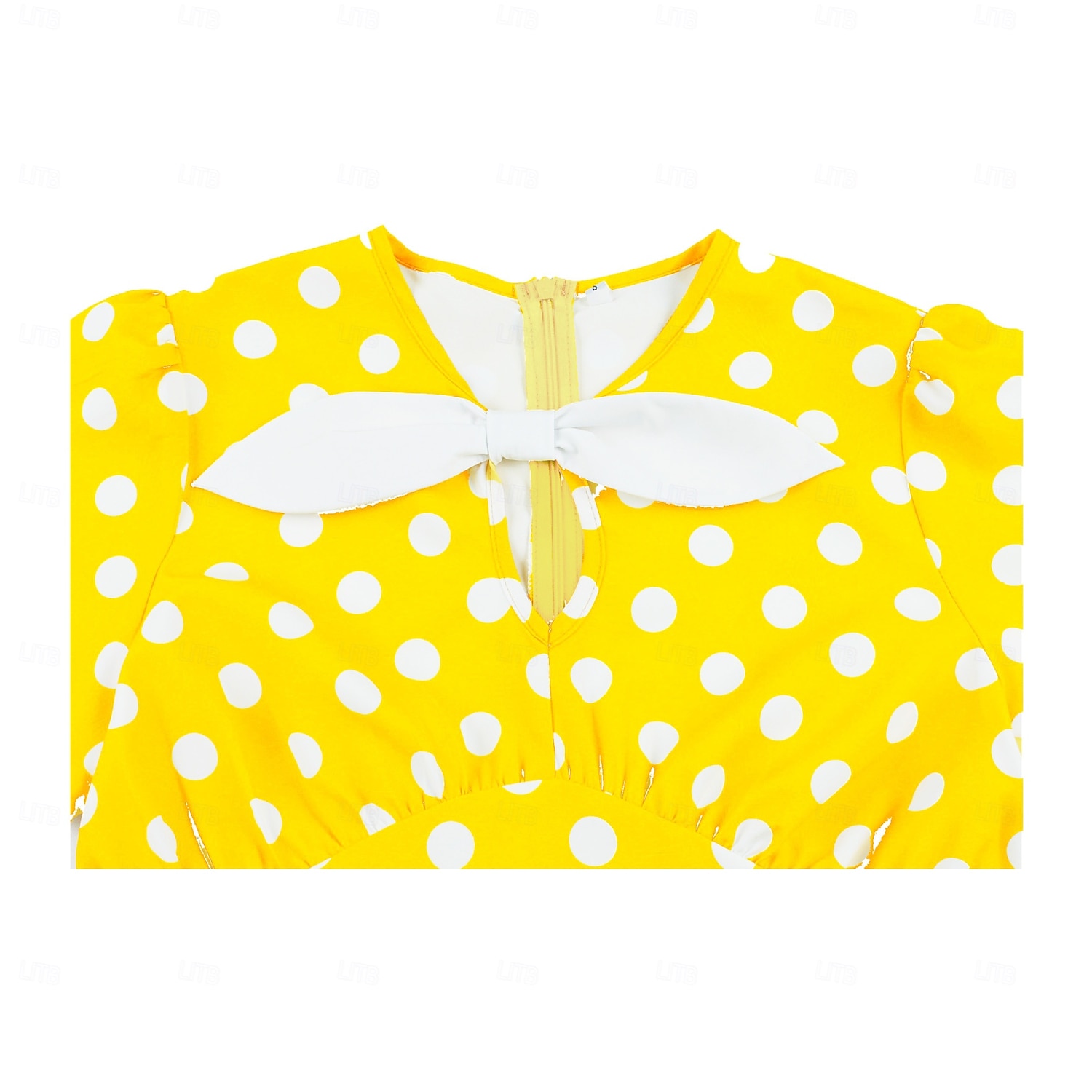 Rétro Vintage Années 1950 Rockabilly Midi Robe trapèze Robe Évasée À pois Col rond Femmes Vacances Occasionnel Soirée à thème rétro Adultes Robe Printemps & Été de 2025 ? $32.99 –P5
