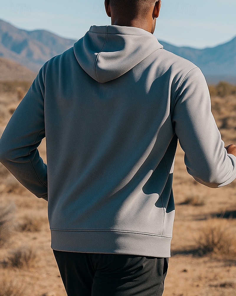 Homens Moletom com capuz Top de corrida Bolsos Com Cordão Manga Longa Blusas Roupa Esportiva Outono Pavio Humido Respirável Basquete Futebol Americano Corrida Roupa de esporte Roupas Esportivas Cor de 2025 por $21.59 –P2