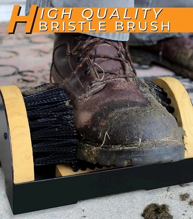 Stiefelschrubber - robuste Stiefelbürste für den Außenbereich &Schuhschlammreiniger 2025 - $35.99 –P1