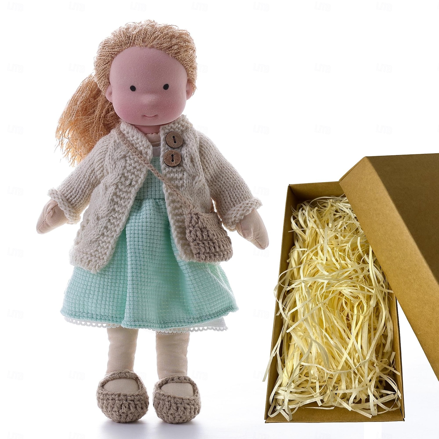waldorfdoll bavlna waldorf panenka panenka umělkyně ručně vyráběná festival palec waldorf 2025 - $46.99 –P8