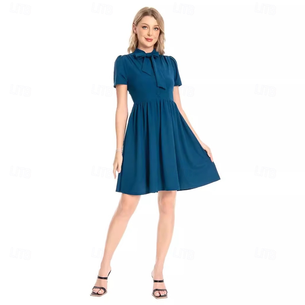 Retro 50. léta Rockabilly Polední Šaty na šaty Flare šaty Maškarní kostým Dámské Dovolená Ležérní Dospělé Šaty Jaro léto 2025 - $34.99 –P11