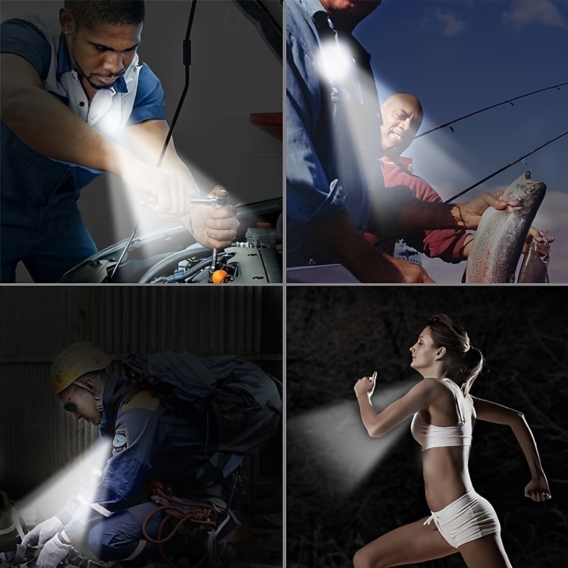 Portable Mini LED Collar Clip Lamp - Hands-Free Light for Camping & Hiking 2025 - $13.99 –P7