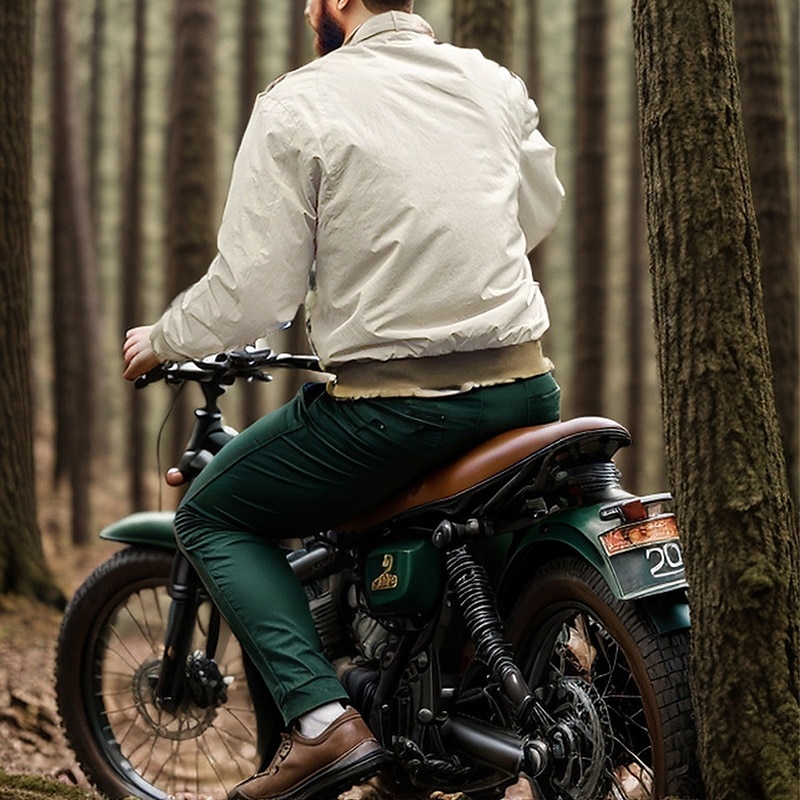 Homens jaqueta leve Jaqueta Carga Jaqueta casual Férias Diário Bolsos Primavera Outono Bloco de cor Moda Clássico Colarinho Chinês Padrão Preto Azul Marinha cáqui Casaco de 2025 por $39.99 –P2