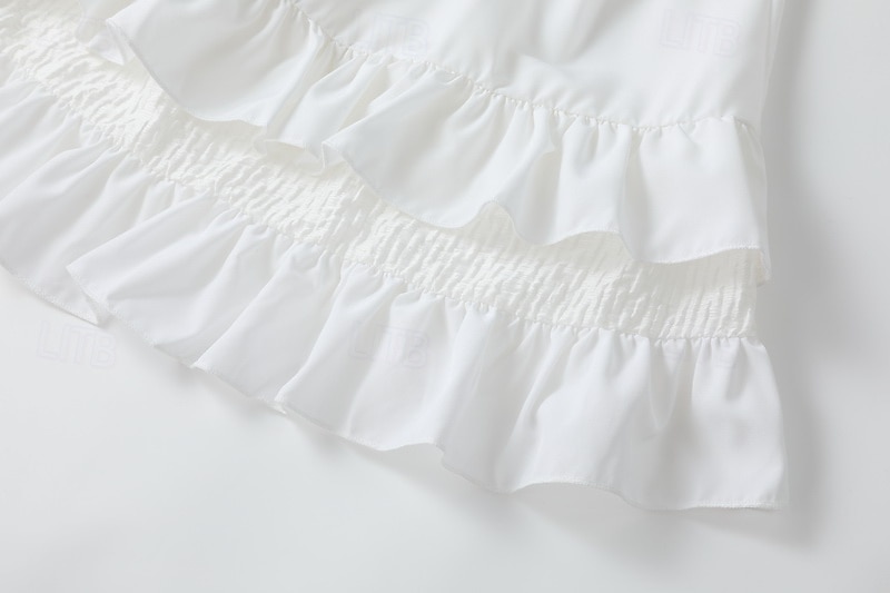 Dam Mini klänning Sommarklänning Slipklänning Boho-klänning Västerländsk klänning Mode Klassisk Modern Utomhus Semester Helgdag Normal Slät Ärmlös Smala axelband Beige Sommar 2025 - $28.99 –P8