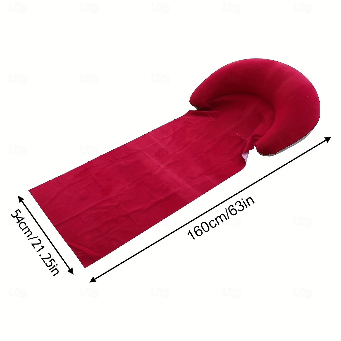1pc Portable Inflatable Beach Mat - Durable PVC Foldable & Portable Ideal for Beach Parties & Outdoor Activities All-Season Use Machine Washable Beach Party Essentials  Modern Beach Mat 2025 - $37.99 –P5