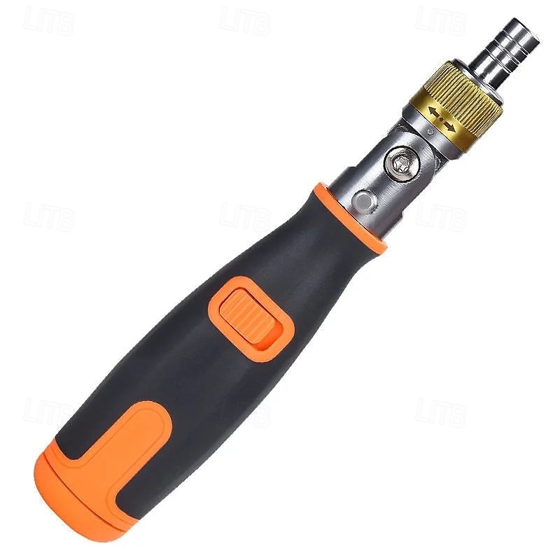 Juego de destornilladores de trinquete, diez en uno, kit de destornilladores de trinquete reversibles multiángulo portátiles con puntas Phillips, ranuradas y Torx, herramienta manual compacta para 2025 - $25.99 –P10