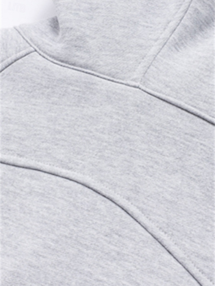Mulheres Pulôver Moletom Com Capuz Tecido Casual Manga Longa Com Capuz Tops regulares Rua Dia a Dia Patchwork Zíper Bolsos Branco Rosa cáqui Cinzento Outono Inverno de 2025 por $32.99 –P8
