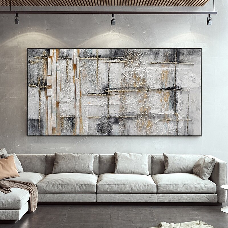 Handmade Oil Painting Canvas Wall Art Decoration Modern Abstract Texture Home Decor Rolled Frameless Unstretched Painting 2026 - $108.99 –P5